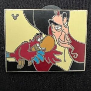 Disney Villain Jaffar Enamel Pin. Authentic official Disney parks pin trading